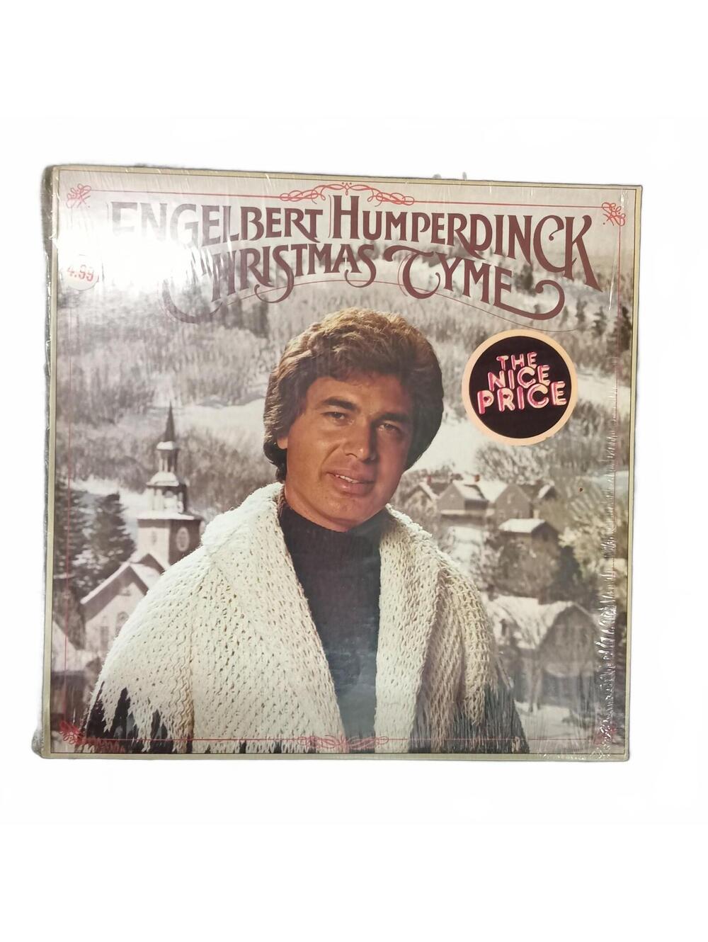 VTG 1977 Engelbert Humperdinck "Christmas Tyme" Vinyl LP 35031 Epic